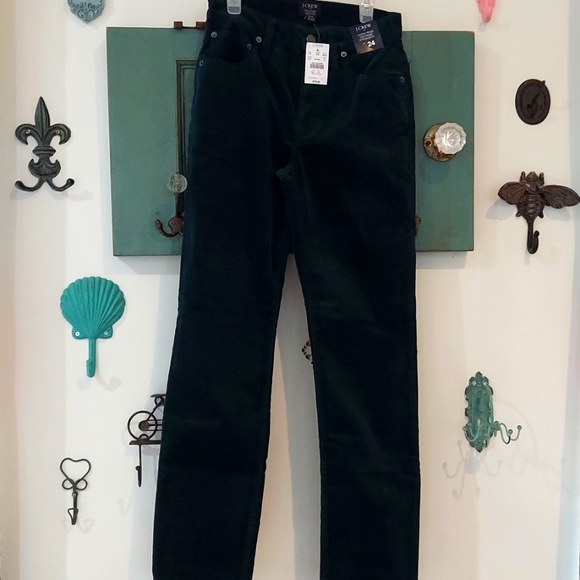 NWT JCREW High-Rise Vintage Straight Leg Corduroy Pants - Picture 1 of 3